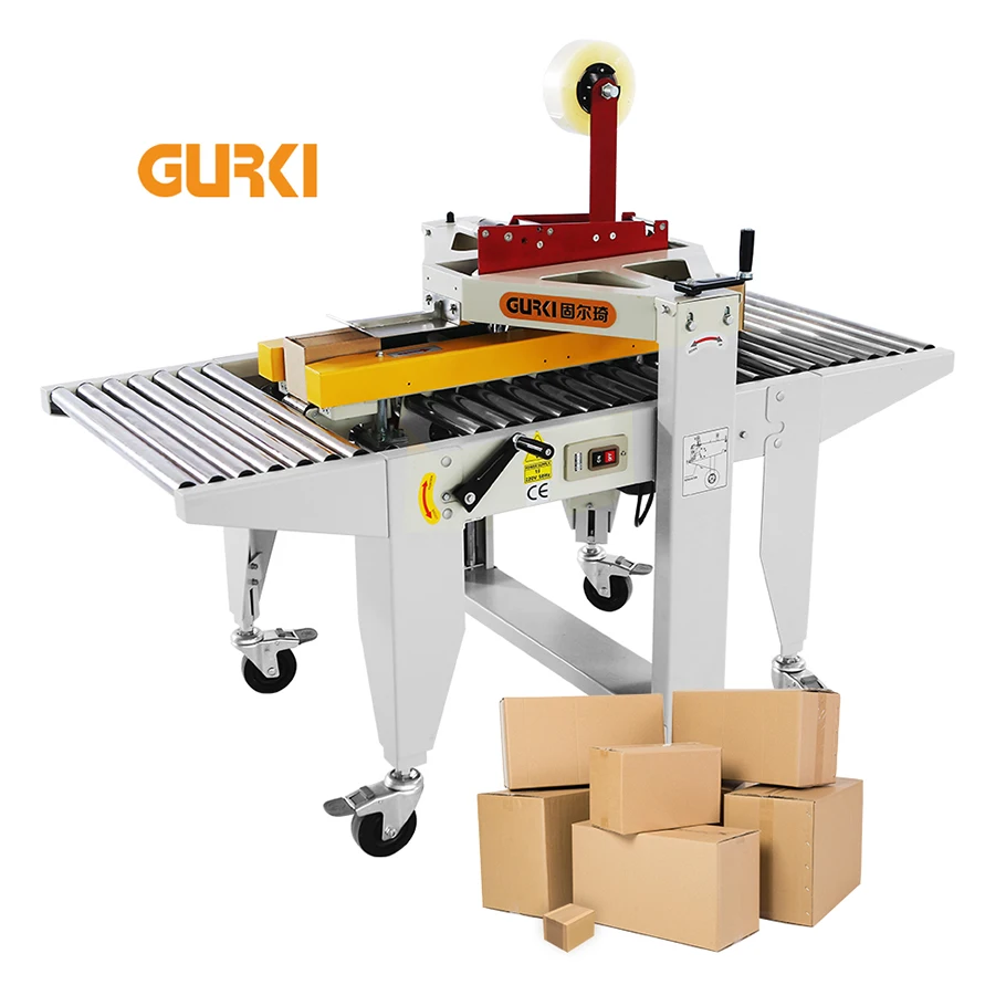 Small Box Taping Auto Case Packaging Machine Carton Sealing Machine Box Sealer