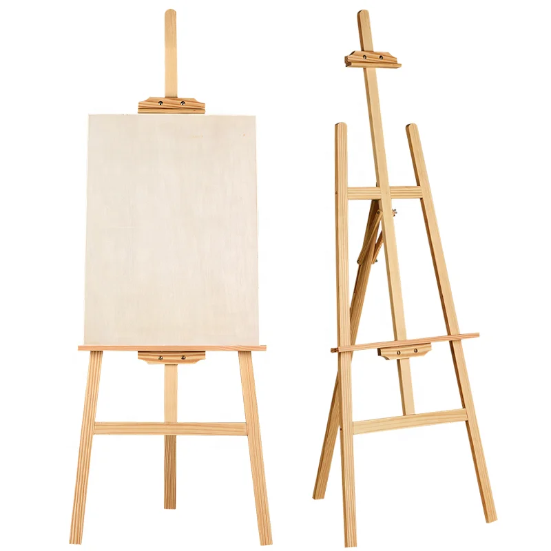 Adjustable Floor Standing Easel Wedding Signage Holder Stand Lightweight Wooden Display Easel Stand 150cm