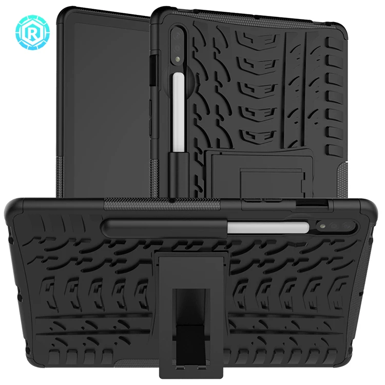 Rugged case for Samsung Galaxy Tab S7 11 inch tablet case silicone defender kickstand case cover for samsung t870 t875