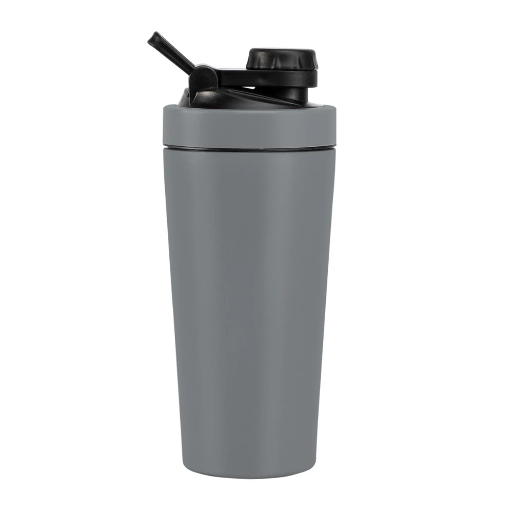 750ml Drink Gym Outdoor Sports Insulated Stainless Steel Metal Shakers Protein Shaker Bottle Cup With Custom Logo