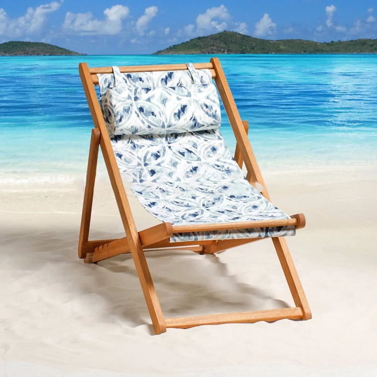 Custom Design Clearance Sale Solid Wood Furniture Sofas Sea Chairs Beach Leisure Sun Lounger With