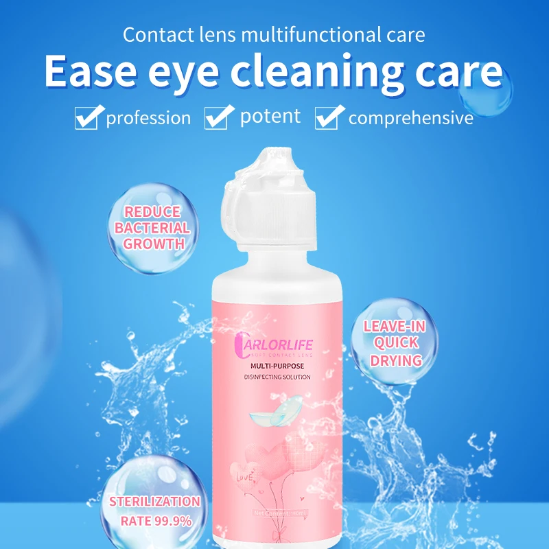 contact lenses solution 120ML/360ml Wholesale Cheap Color contact lens solution