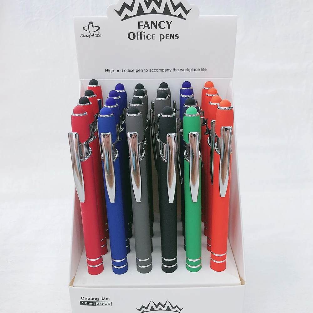 Promotion Ball Pen Advertising Ballpoint Pen Wholesale Personalized Touch Screen Pen With Custom Logo