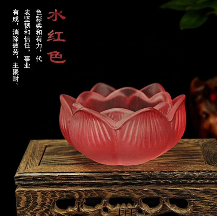 Buddha Festival Bulk Tealight Candle Holders 7Colour Flower