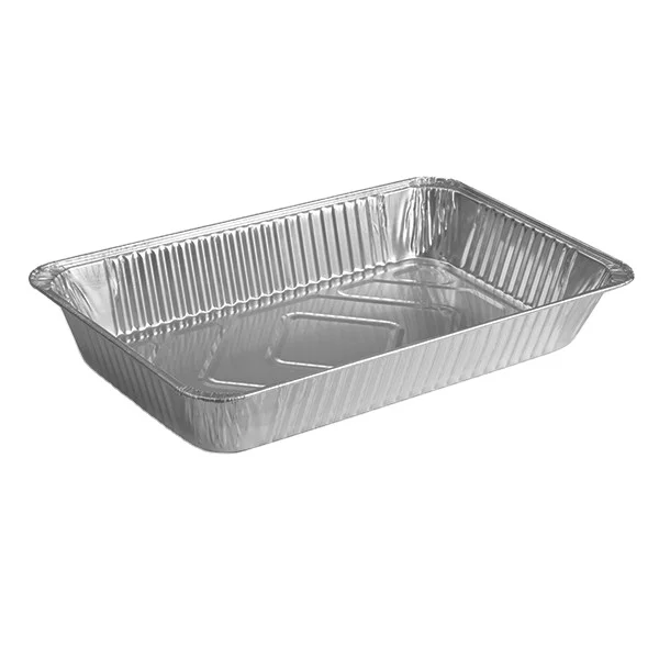 BBQ Mat Aluminum Foil Containers Packing Huge Tray lunch box home kitchen use outdoor eco-friendly