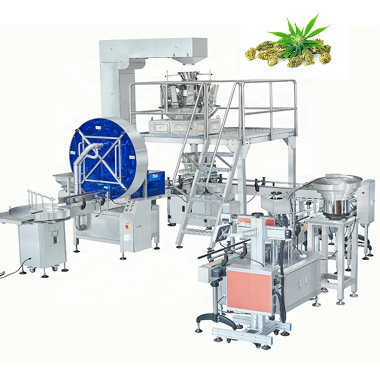 Factory Directory Supply Candy Flower Popcorn Filling Sealing Production Line Granules Capsule Filling Sealing Machine For Sale