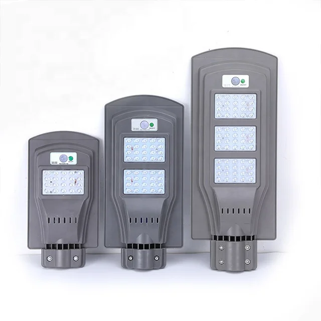 
60w led street lighting fixtures industrial led garden street light solar for parking lot. private road, pathway 