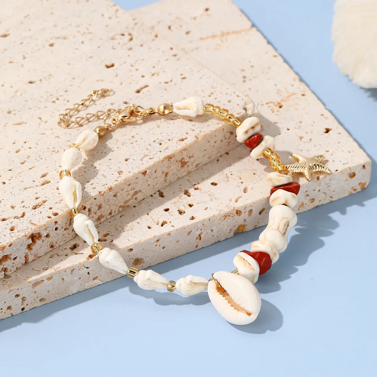 Bohemian Style Sand Pearl Shell Bracelet