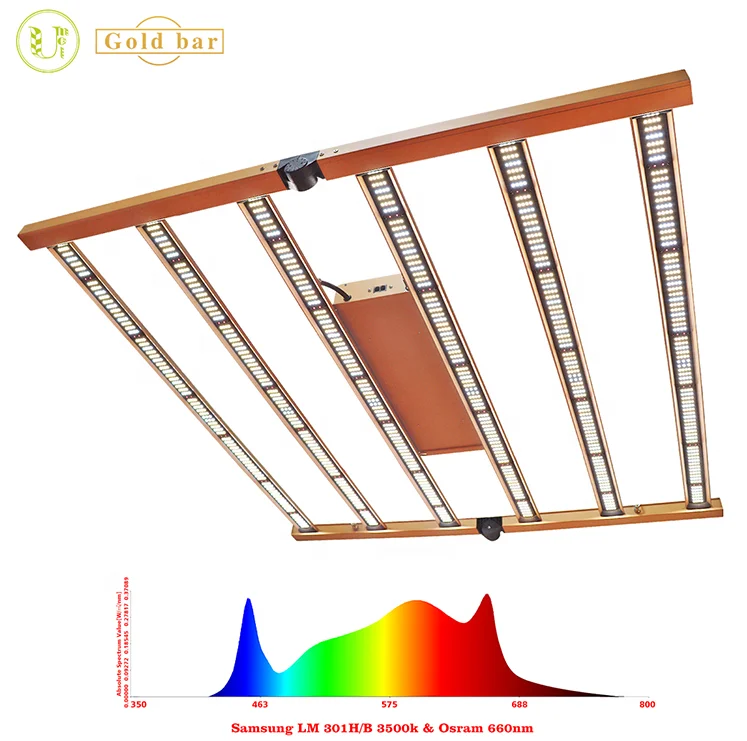 500w 600w 6 bars 8 bars New design most popular hot sales in usa cheapest  LED Plant Grow Lamp Commercial Lights