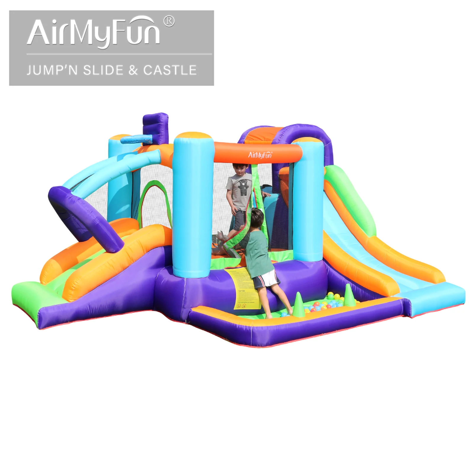 AirMyFun Wholesale Price Moon Combo Air Bounce Castle Inflatable Bounce House China