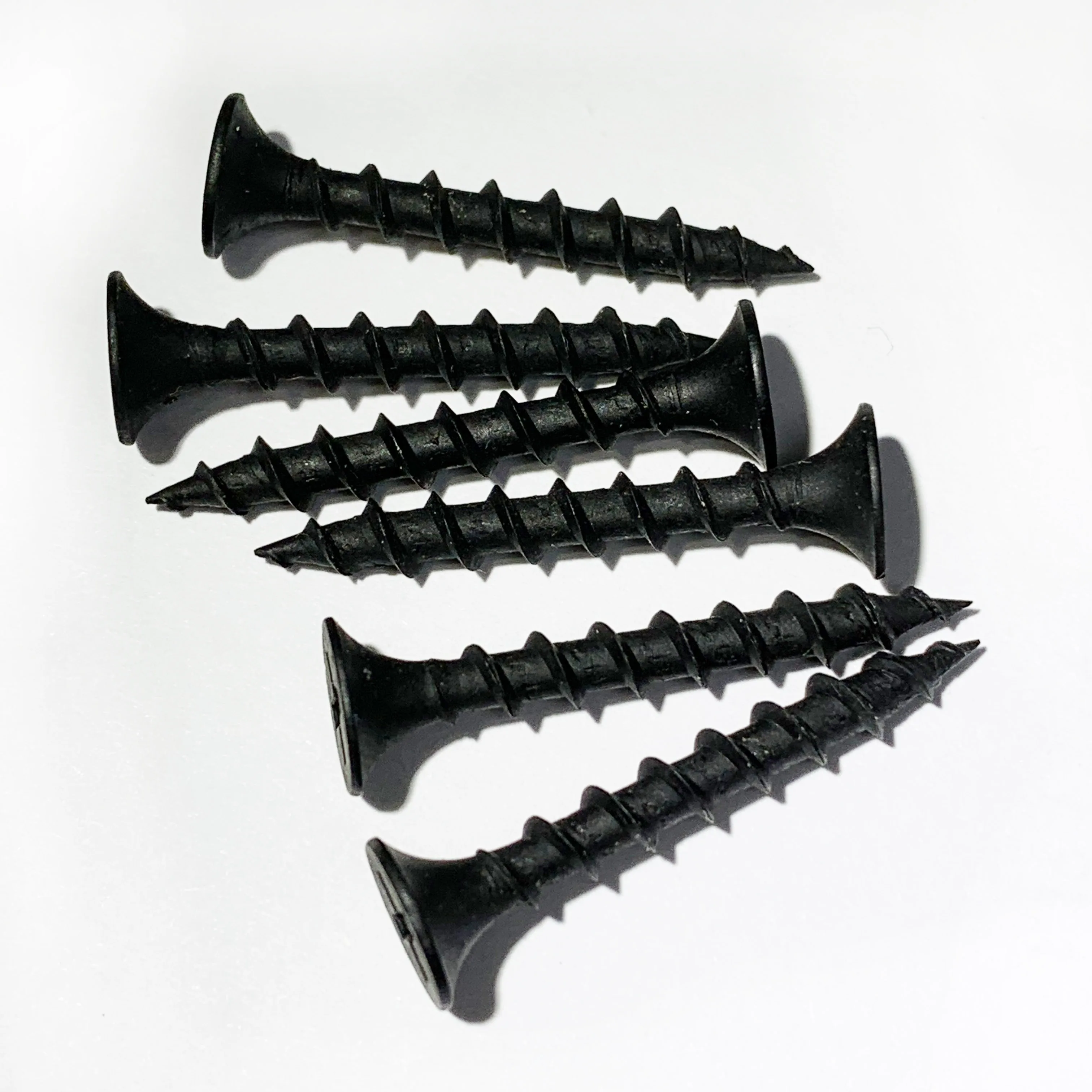 Twin Fast Thread Gypsum Dywall Screws with Black Phosphate Drywall Screw in Stock