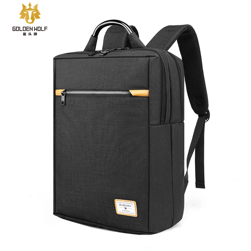 Golden Wolf Mochilas 2023 Trend Factory wholesale waterproof oxford low price men laptop backpack bag