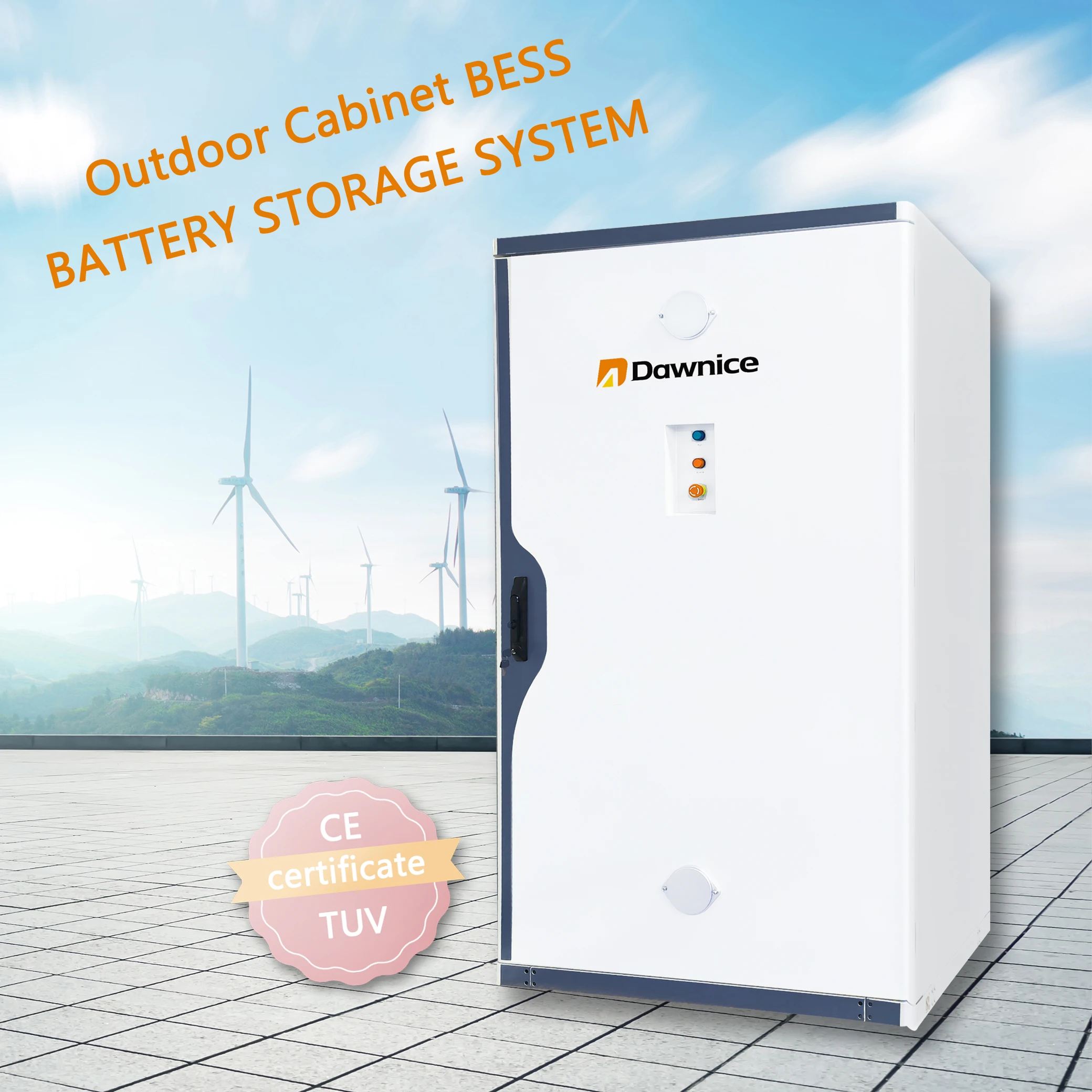 Dawnice 100KW 200KW 200kwh 300kw 400KWH Lithium lifepo4 Battery bess business Industrial Commercial Energy Storage
