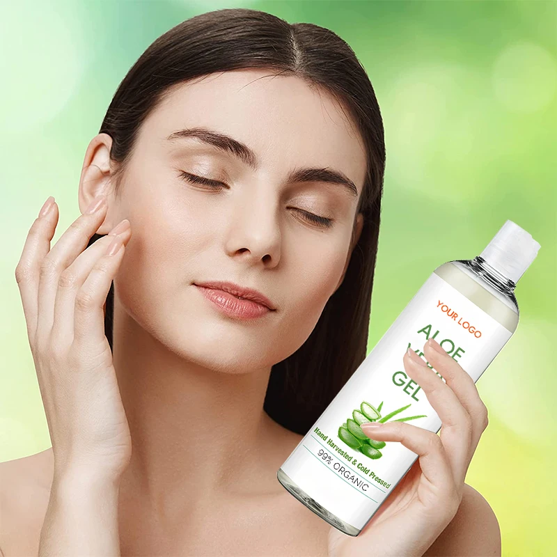 Private Label ODM OEM Anti-acne Whitening bulk Aloe Vera Gel wholesale Nourishing moisturizing Aloe Vera Gel
