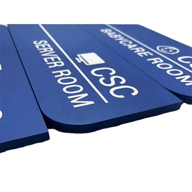 Customized Hotel Do not disturb button Door Plates Number Apartment hotel room number sign maker Lighted led Plaque Sign
