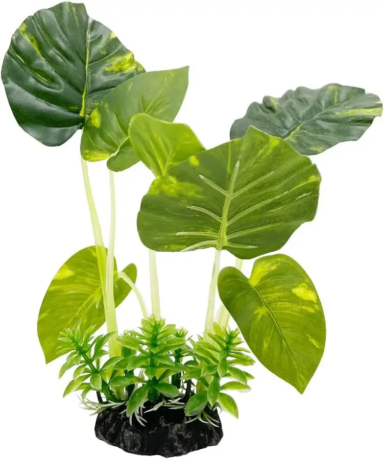 Fish Tank Artificial Aquatic Plastic Plant Turtle Ornament Bowl Greenery Home Decor Aquarium Decor Plants