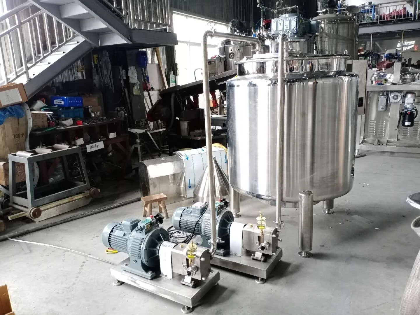 Food Grade Stainless Steel Lobe Transfer Pump for Milk