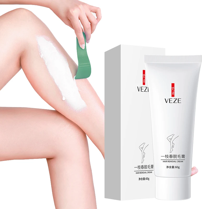 private label painless organic hair removal cream women face pubic strong natural cream remove hair