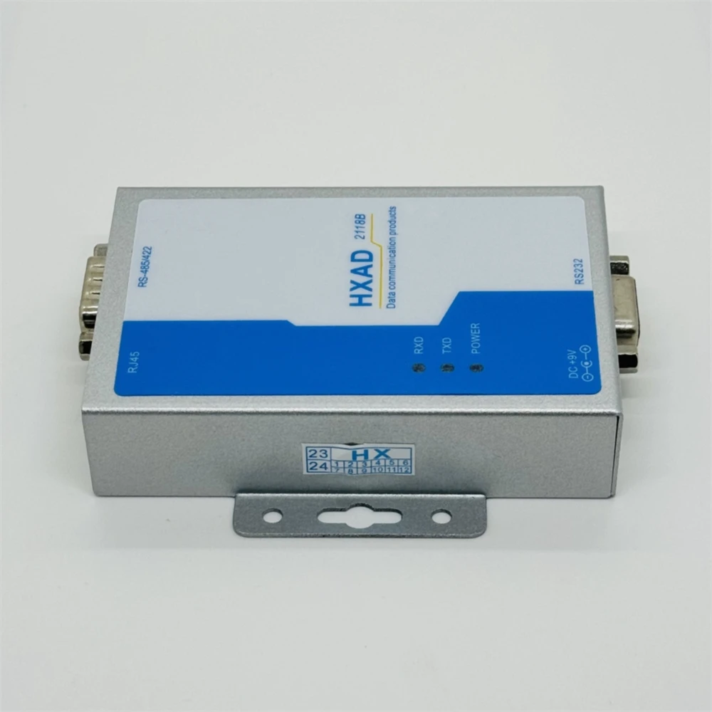 DB9 RS232 to RS485 RS422 Active Converter RS-232 RS-485 RS-422 Data Communication Adapter with Isolation Anti Lightning 1.8KM