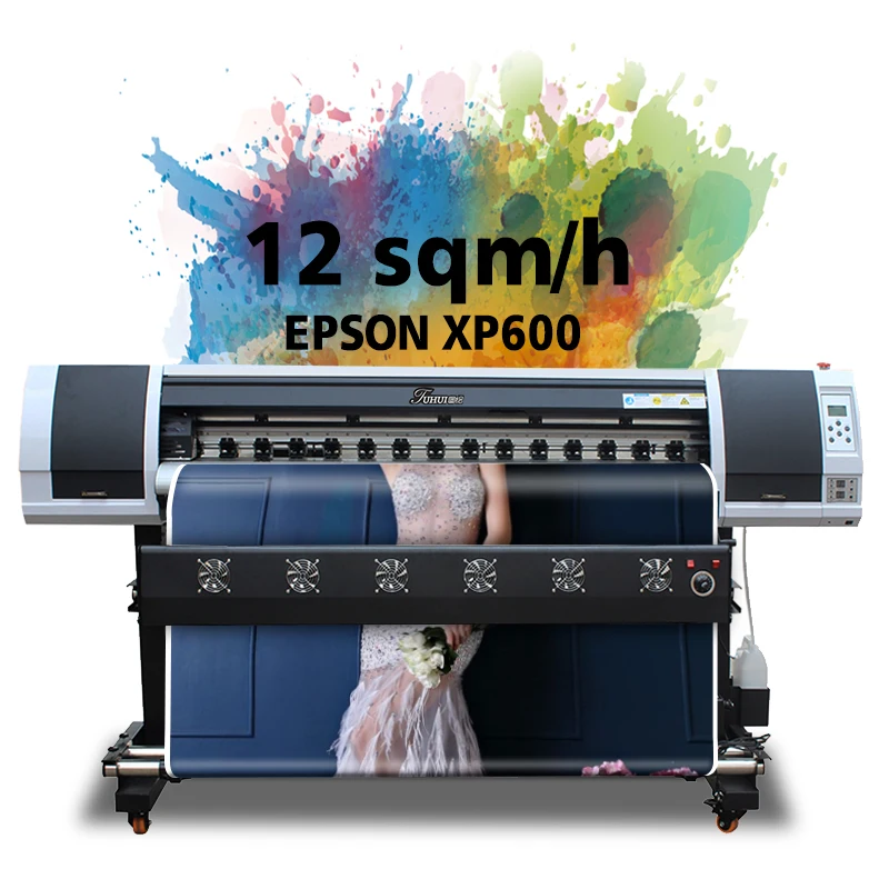 best Factory price mini wit 6 color eco solvent printer 1.6m
