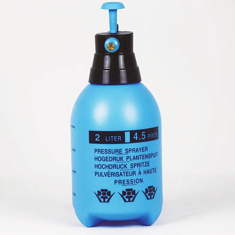 Best-selling 2L transparent household sprayer hand pressed plastic garden tool spray can disinfection is the most popular