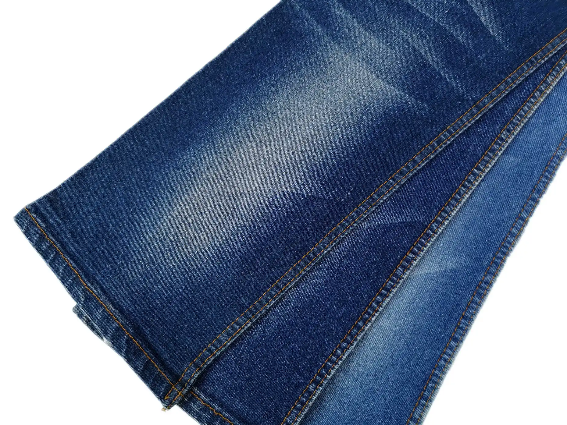 212 Blue twill 9.5oz woven denim fabric cotton gap wholesale for men and women jeans