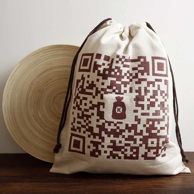 Заводская цена холщовые хлопковые мешки на шнурке для обуви тканевые пыли