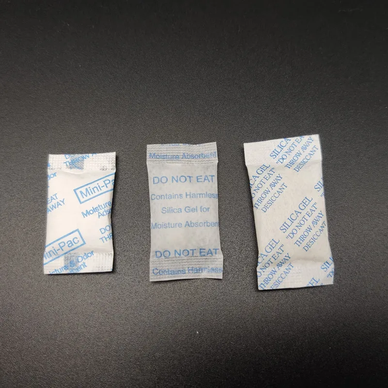 high quality 1g 5g 10g 1000g super dry white blue customized  silica gel pharmaceutical use food standard desiccant