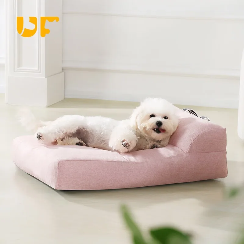 UFBemo all-season Pet Dog Sofa Bed Couch Mat Extra Calming Orthopedic Memory Foam Durable Waterproof Dog Bed