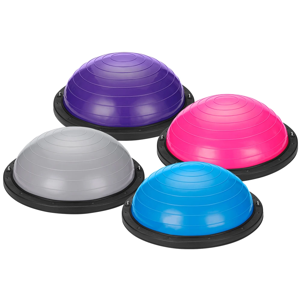 Balance Half Ball with Resistance Bands yoga half ball balance trainer