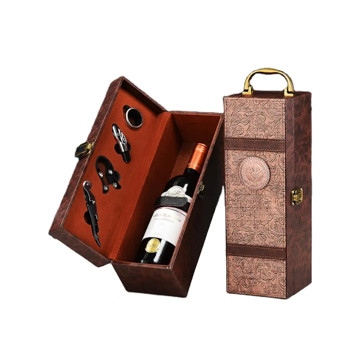 Custom Logo Fancy Recycle Cardboard Paper Silk Lined Gift Boxes Wine Box Packaging With Magnet