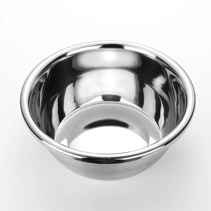 Kitchen Gadgets Deep Footed Mixing Serving Bowl Vegetable Fruit Washing Stainless Steel Bowl Kitchen