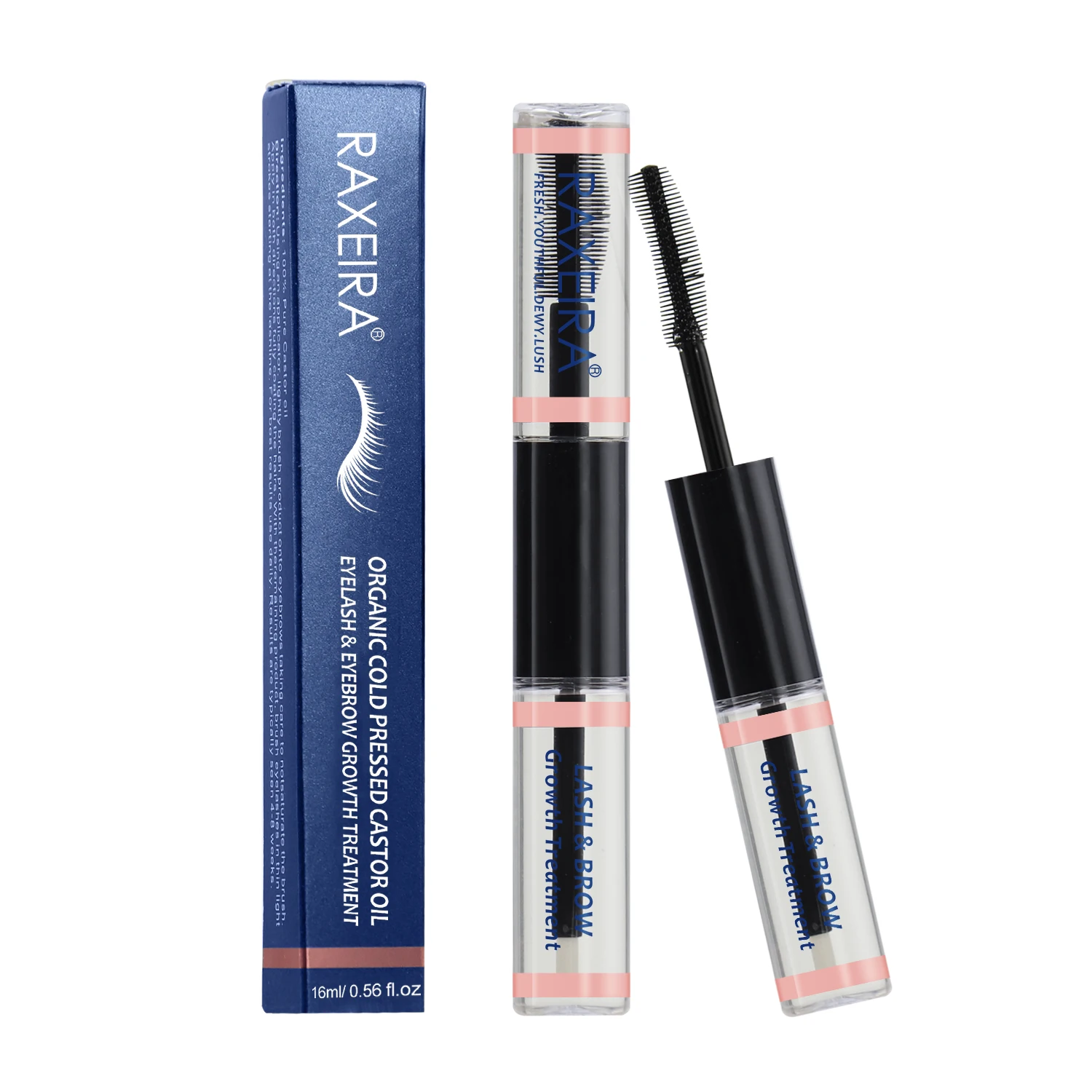 Private Label Eyelash Growth Serum Castor Oil for Eyelashes and Eyebrows