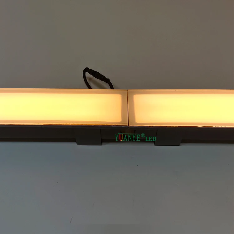 Hot Sales Rgbw 4In1 Light Outdoor Landscape Underground Light Linear Aluminium Flexible Profile Dmx512 Remote Control