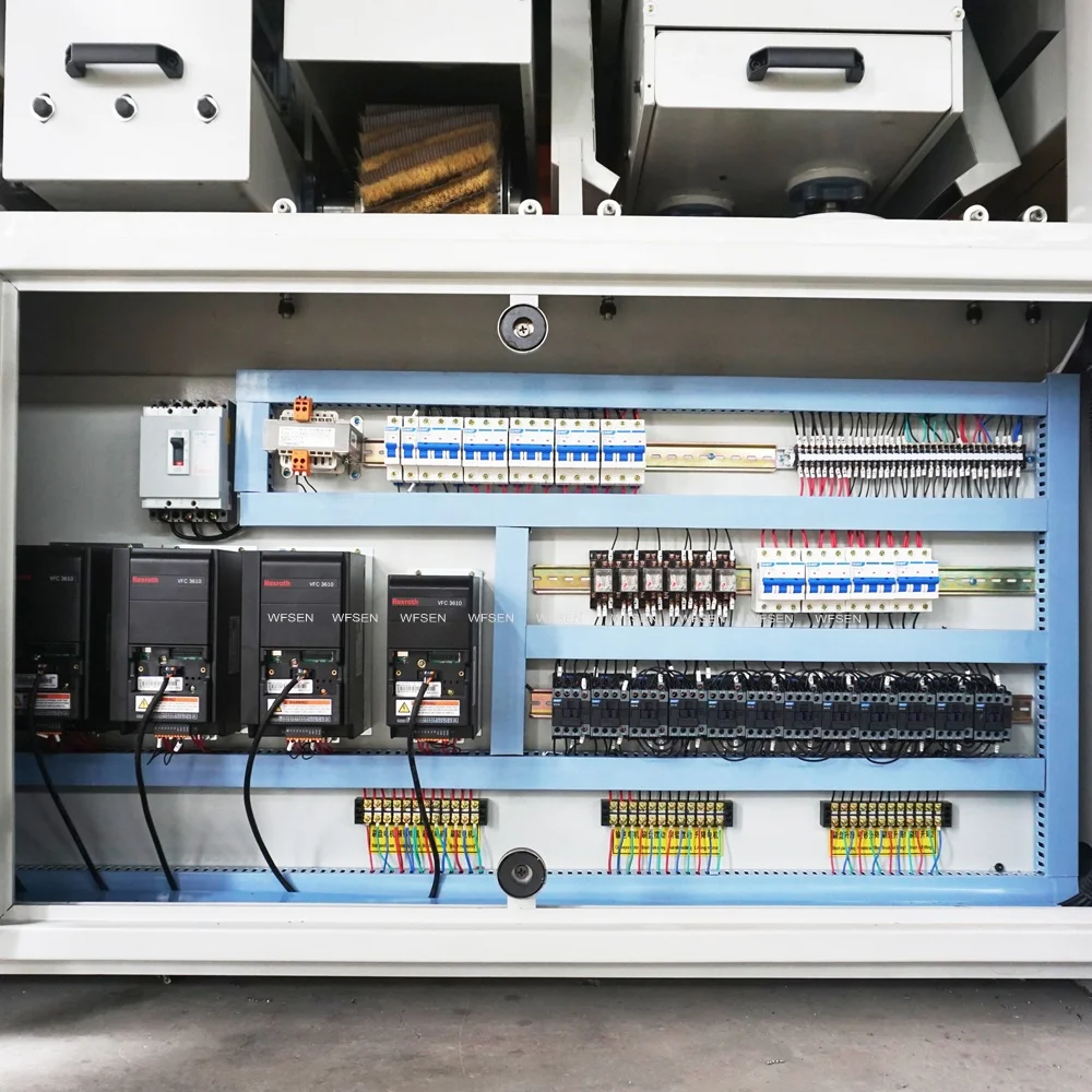 Automatic cabinet door brush drum polishing sanding sander machine for furniture