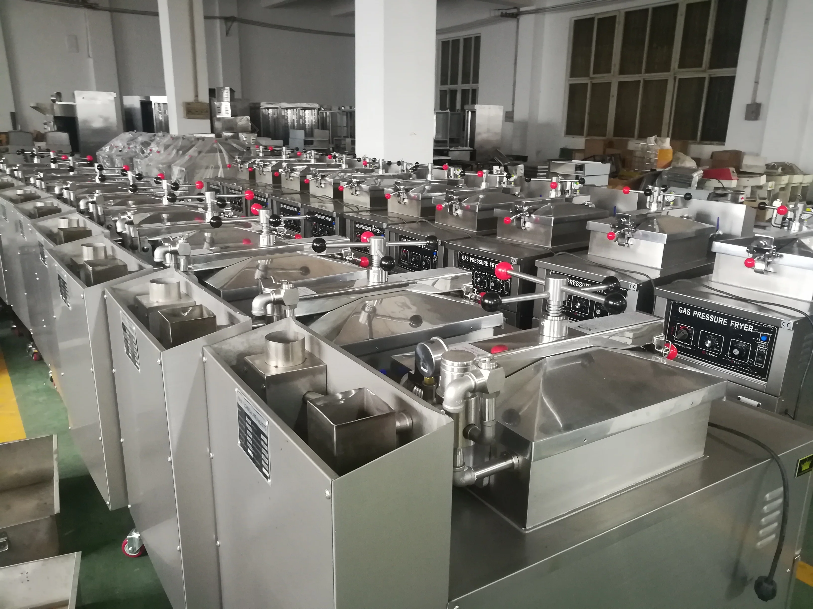 Automatic Electric Pressure Fryer Pollo Freidora a presion Broaster Freidora