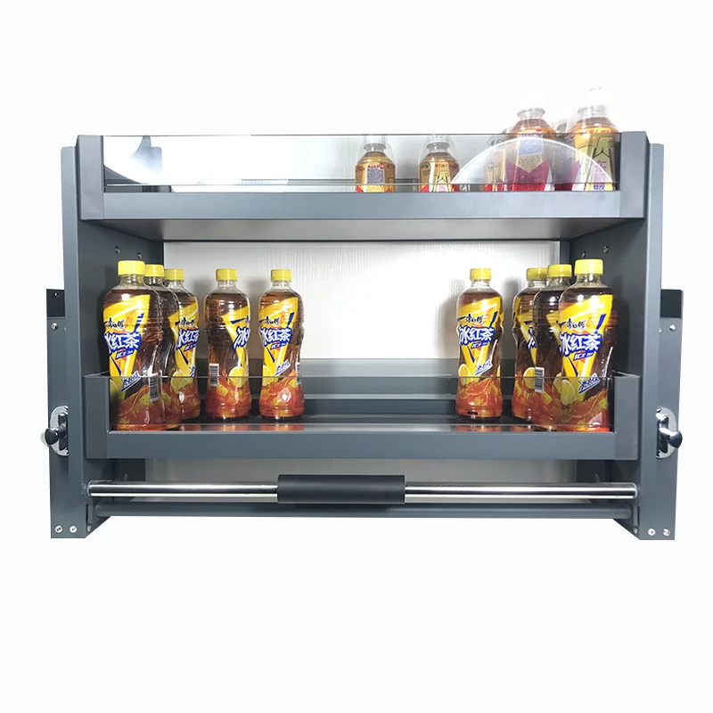 Hardware Kitchen Accessories Adjustable kitchen cabinet pull down lift elevator baskets