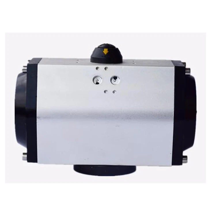 AT compact double acting rotary air type pneumatic actuator for ball valve butterfly valve