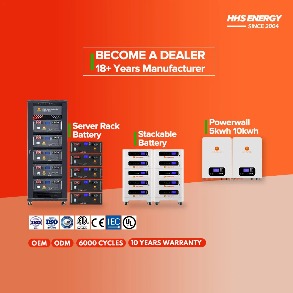 HHS 20KW 30KW 50KW 80KW 100KW batteries server rack mounted 20 30 50 80 100 KWh battery