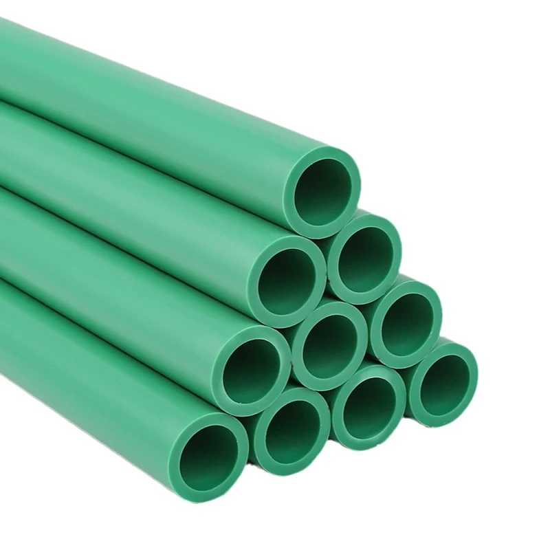 Polypropylene PPR Pipe with Glass Fiber PN20 Hot Water Compatible Plastic Tube