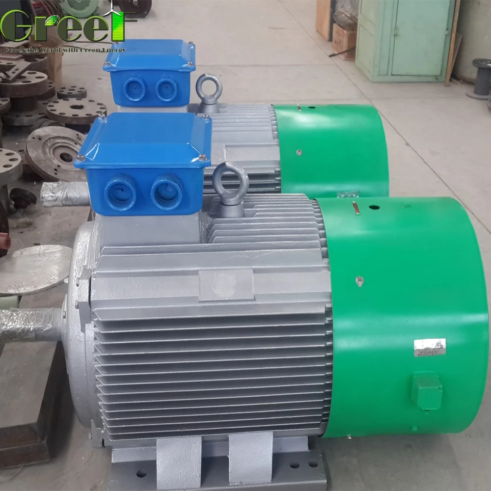 20kW 120/240 вольт низкоскоростной генератор постоянного магнита для гидроэнергии