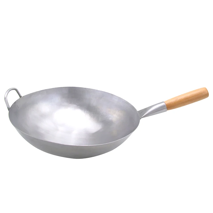 Chinese Household Traditional Handmade Iron Wok Non Stick Wok Cookware Cooking Wok Pan Pot