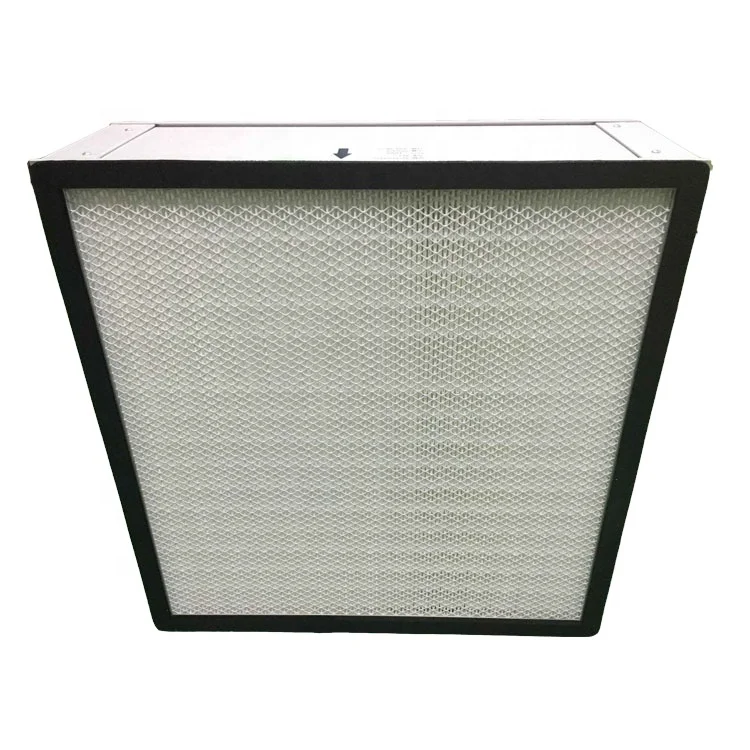 HEPA filter with separator