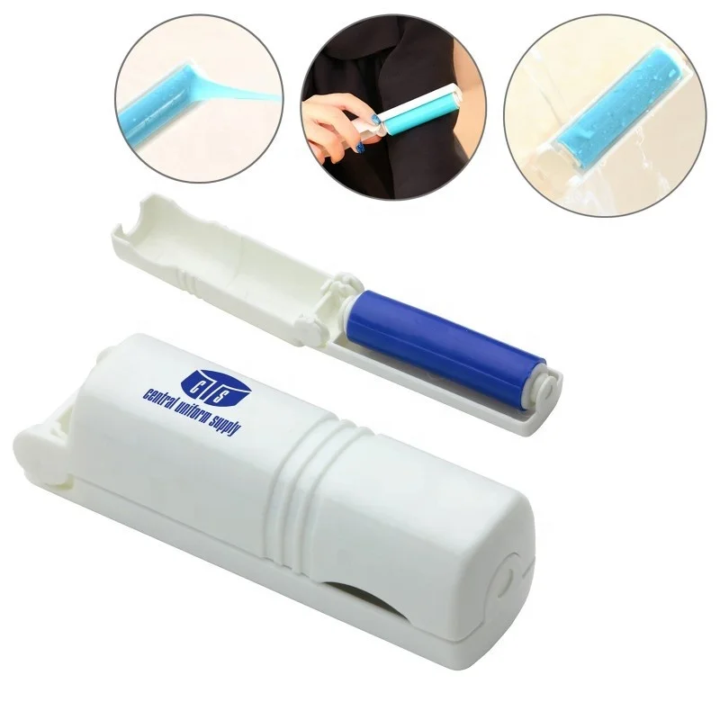 Mini Lint Roller Wholesale Custom Mini Portable Folding Washable Removal Lint Roller  Roll and Rinse  Reusable Lint Remover