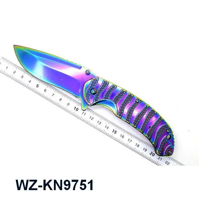 good quality material type professional camping survival folding stainless steel pocket knife