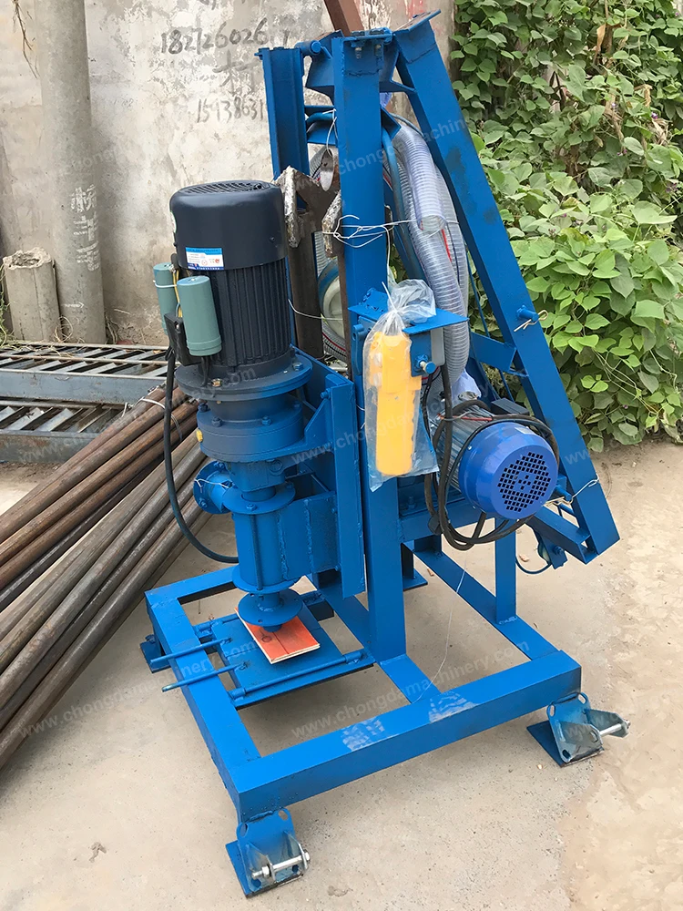 Low Price Electric Type Underground Deep Water Borehole Drilling Machine For Sale