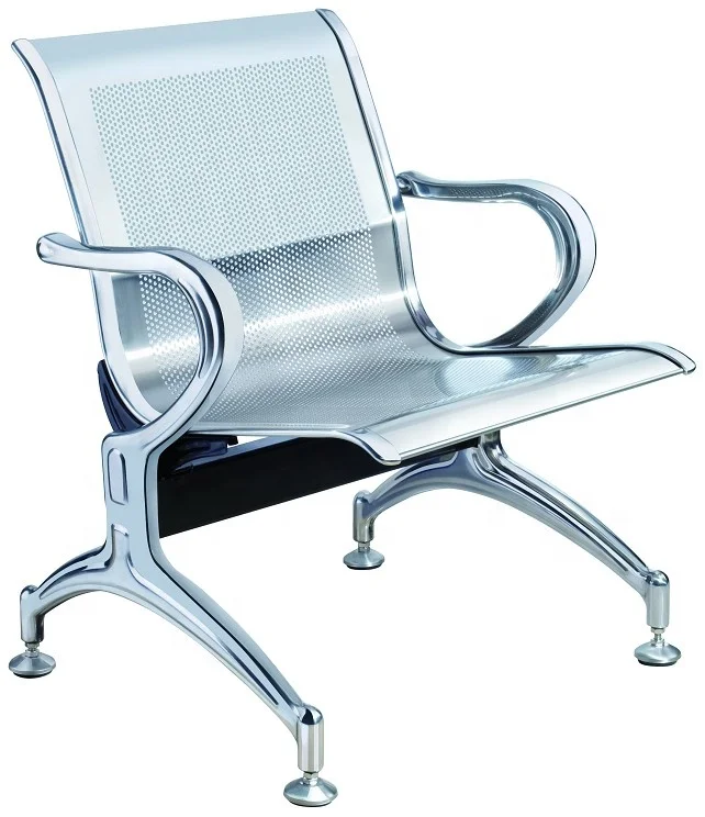 PU 3-местный стул ожидания используется в аэропорту (HX-YY081C)