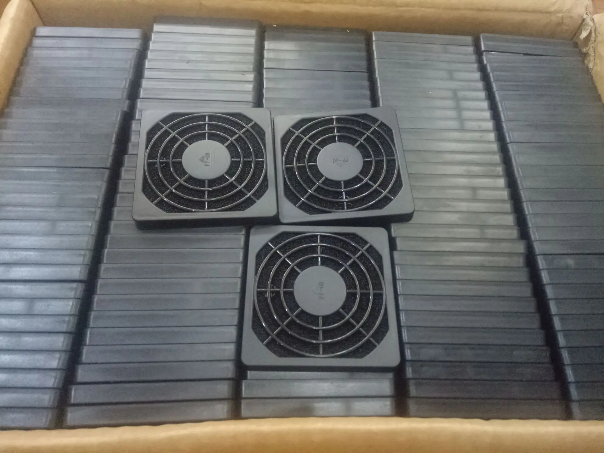 120mm 120*120*10mm  Fan Cover  Axial Fan Cover Plastic Dust Guard Grill