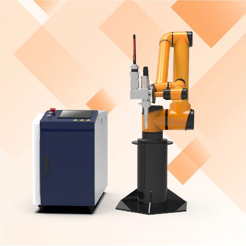 Non Contact Weld With CCD Camera Robot Arm Laser Welding Machine For Sale With Low Price