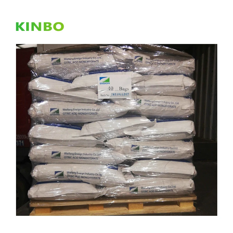 kinbo citric acid monohydrate pure food grade 8 40 mesh
